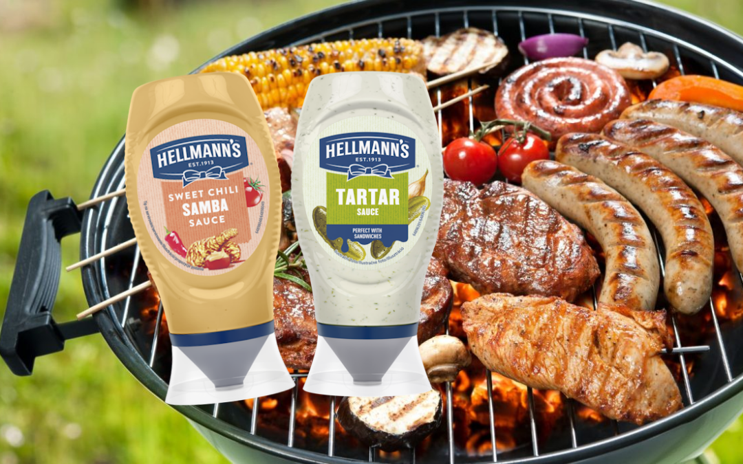 Objavte nové možnosti s Hellmann’s Tatárskou omáčkou a Hellmann’s Omáčkou Sweet Chili Samba