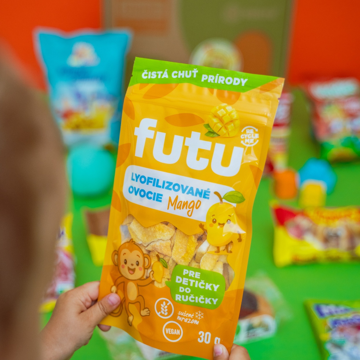 FUTU Mini lyofilizované baby mango