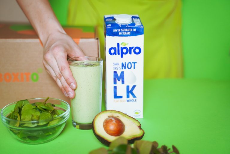 alpro mlieko recept vegansky boxito mystery box tip na darcek 1